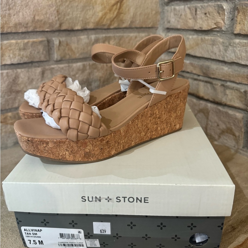 Sun Stone Allvina wedge sandals